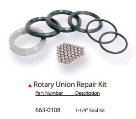 IILLUSTRATIVE IMAGE OF 1-1/4" SEAL KIT
