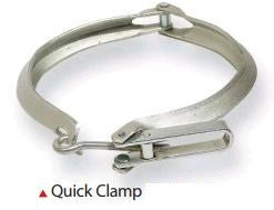 IILLUSTRATIVE IMAGE OF 8" QUICK CLAMP 