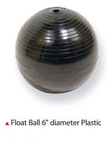 IILLUSTRATIVE IMAGE OF 6" DIAMETER FLOAT BALL