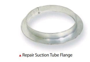 IILLUSTRATIVE IMAGE OF 8" REPAIR SUCTION TUBE FLANGE W/HOLES