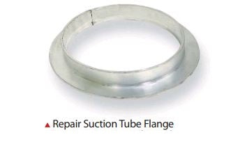 IILLUSTRATIVE IMAGE OF 8" REPAIR SUCTION TUBE FLANGE (W/O HOLES)